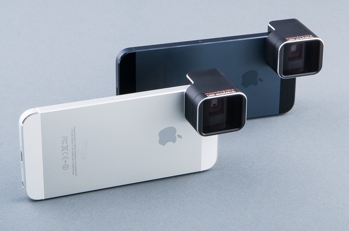 1.33x Anamorphic Adapter - anamorphic lens for iPhone 5 / 5s 