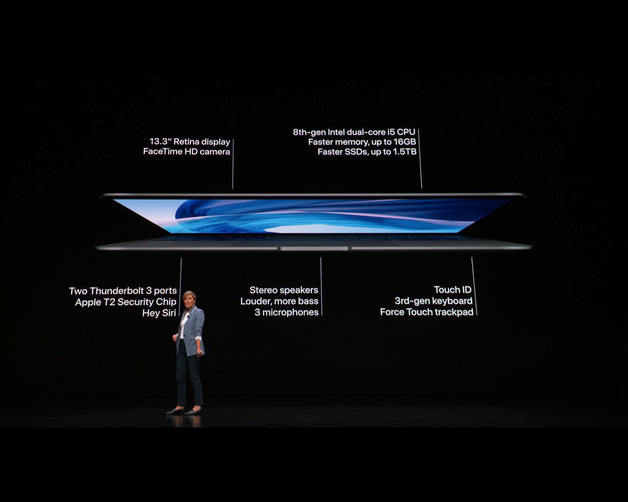 Apple introduced a new MacBook Air.  Hooray! 