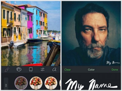 Brushstroke is an artistic image editor for iPhone