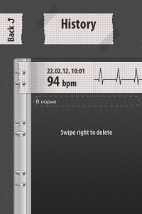 Cardiograph - measuring heart rate using iPhone 