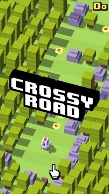 Crossy Road is an 8-bit arcade runner that is hard to break away from