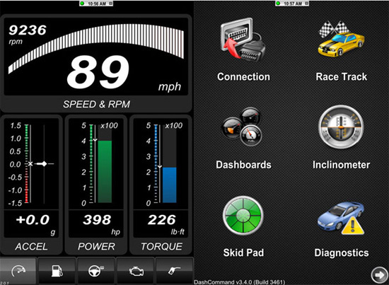 Car diagnostics using iPhone 