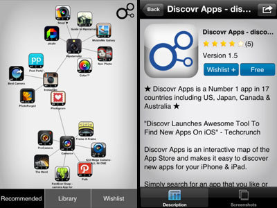 Discovr Apps - convenient and visual search in the AppStore 