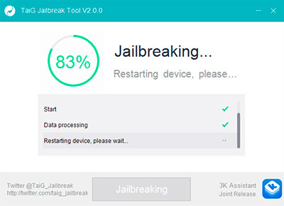 Jailbreak iOS 8.1.3-8.3 from TaiG  