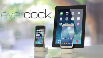 EverDock is a universal docking station for iPhone and Android 