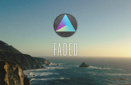 Faded is a handy photo editor with filters and effects