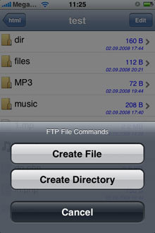 FTPonTheGO - ftp manager for iphone?