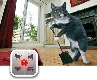 Human-to-Cat Translator Deluxe: Translator to communicate with your cat!  