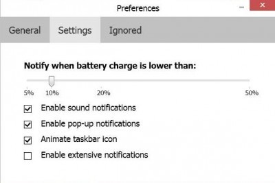 iBetterCharge - low battery warning iPhone 
