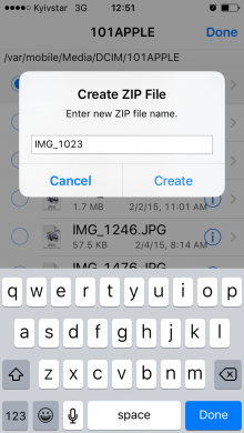iFile: file manager for iPhone 