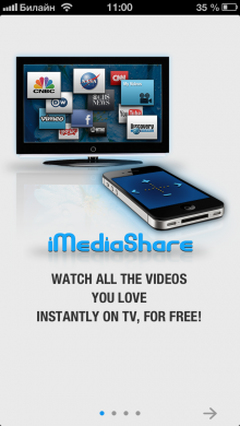 iMediaShare - Stream to TV from iphone 