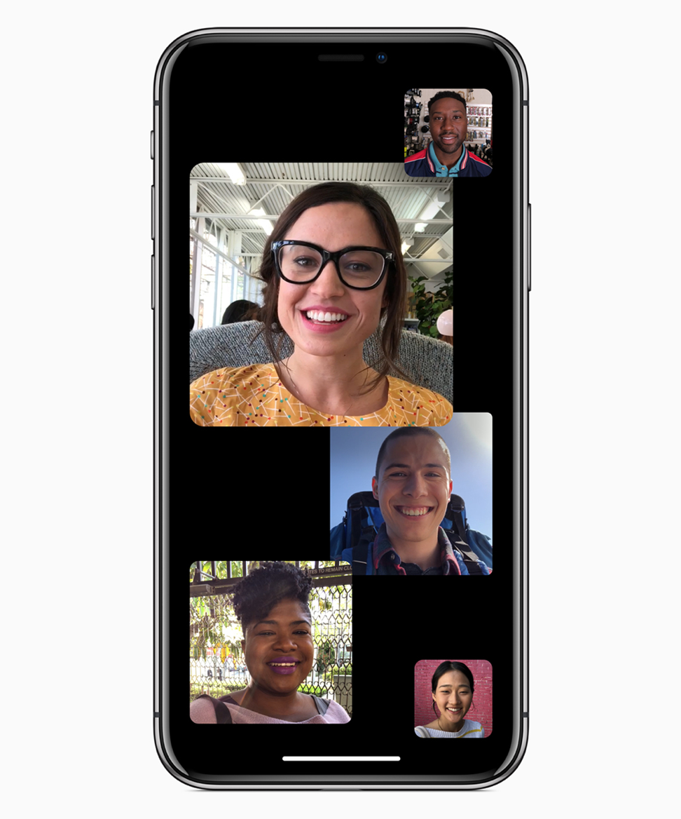 what's new in ios 12: support for group calls 