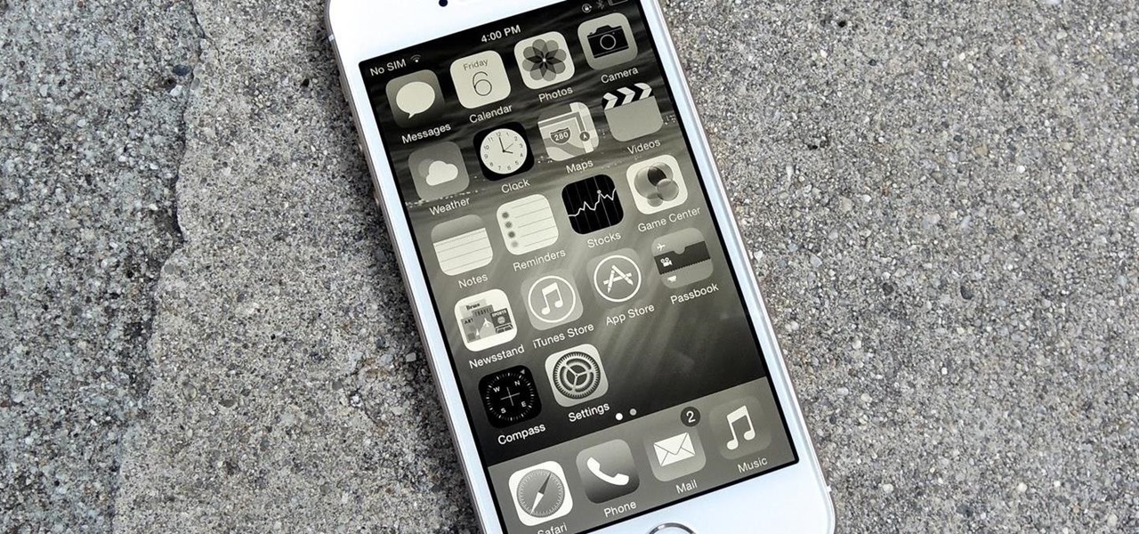 How to make and disable black and white screen on iPhone 