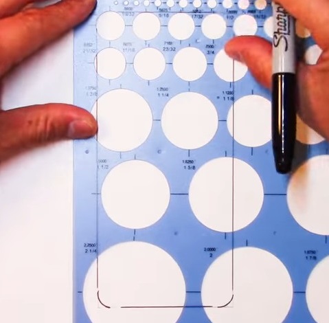 how to draw an iPhone 10: round the corners 