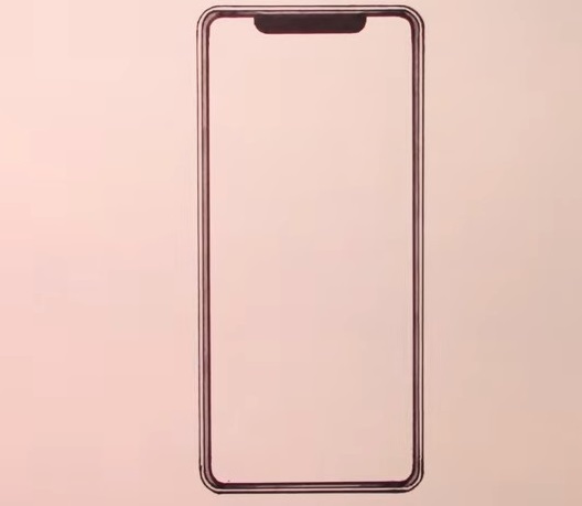 how to draw an iPhone 10: paint the screen 