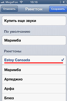 How to set a ringtone iPhone 