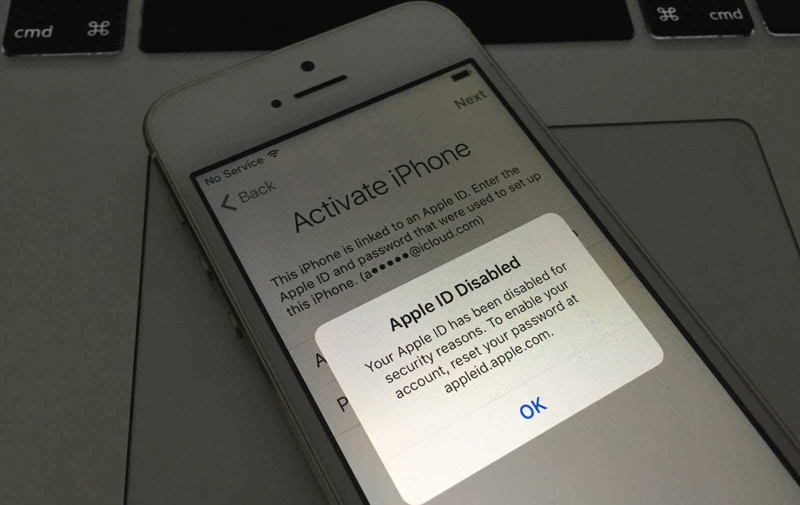 How to unlock ID on iPhone 5s 