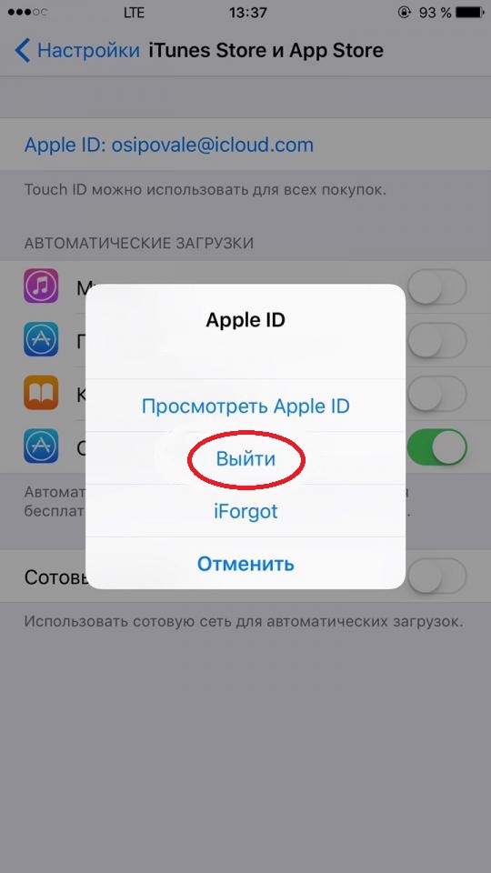 how to reset id on iPhone 5s 