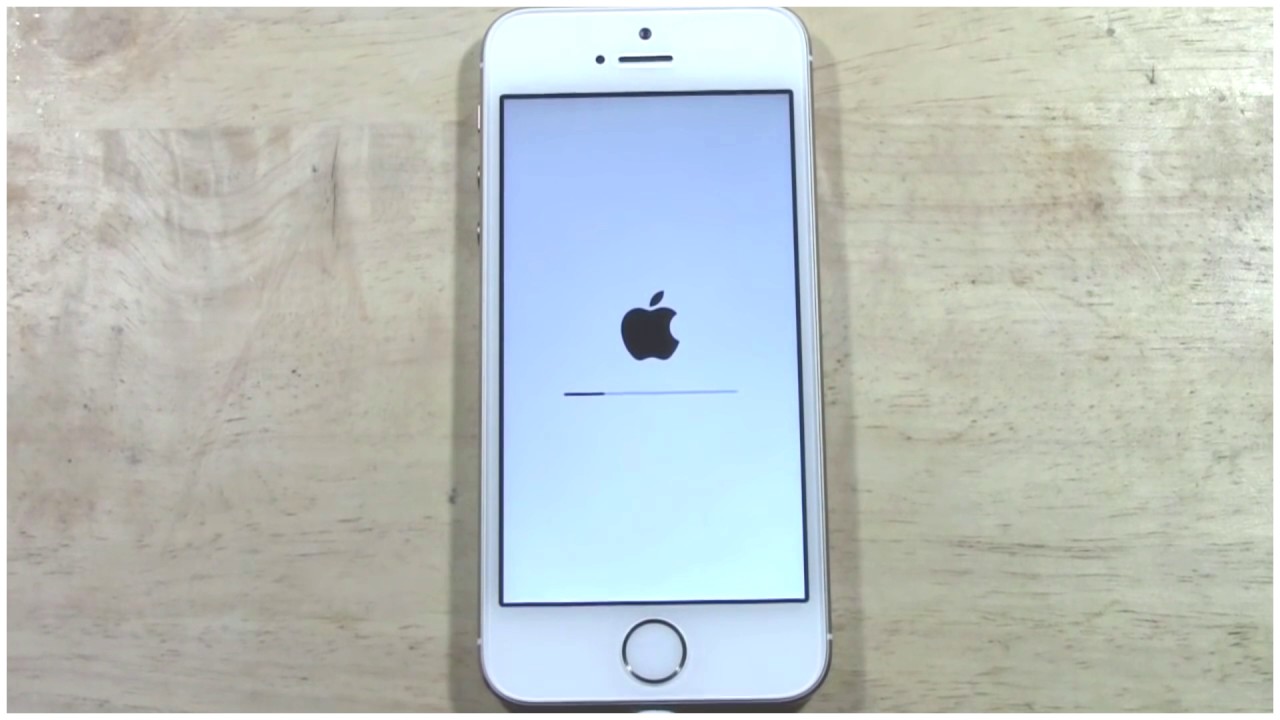 hard reset iphone 5s 