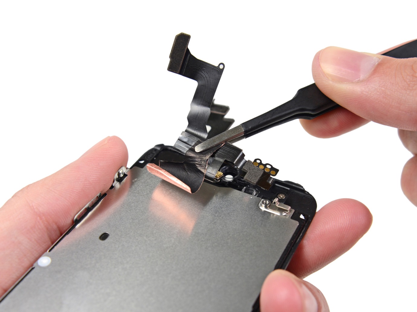 How to remove the screen from an iPhone 5S, 5 without a sucker 