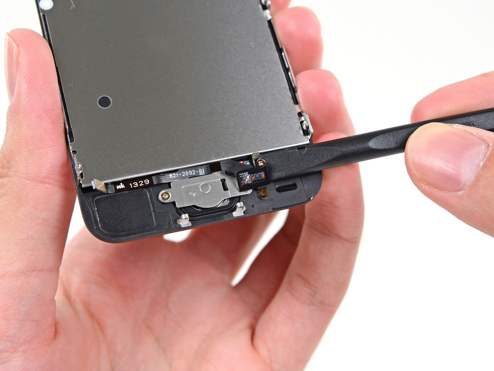 How to remove the screen from an iPhone 5S, 5 without a sucker 