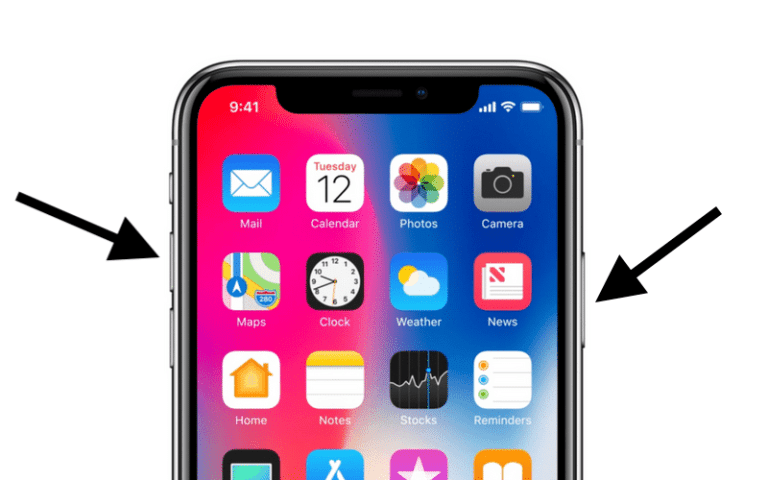 how to turn off iPhone 10 using buttons 