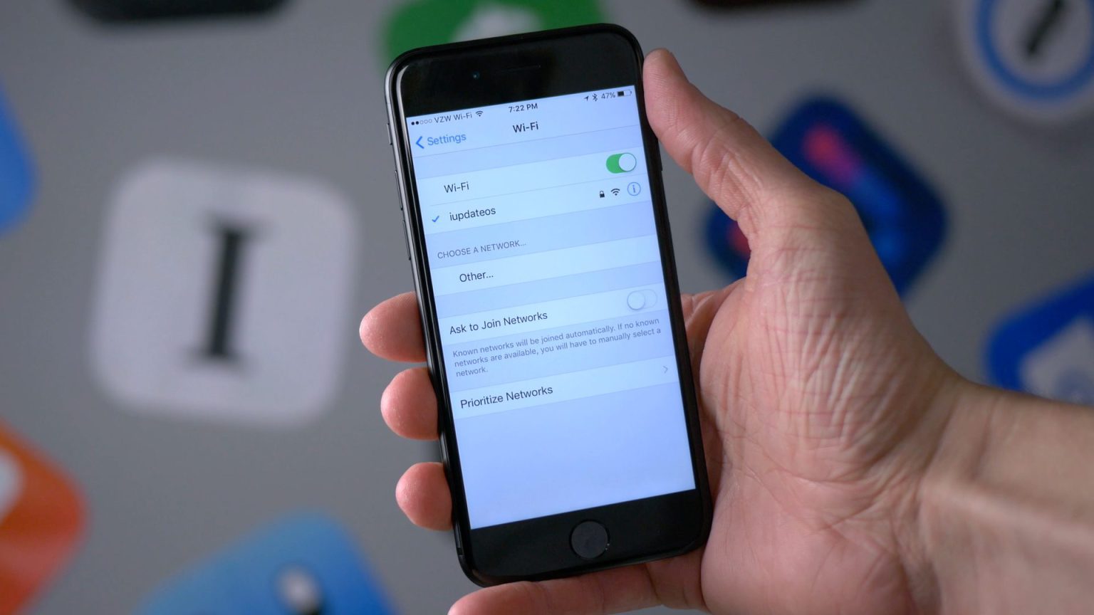 how to turn on Wi-Fi on iPhone 5 