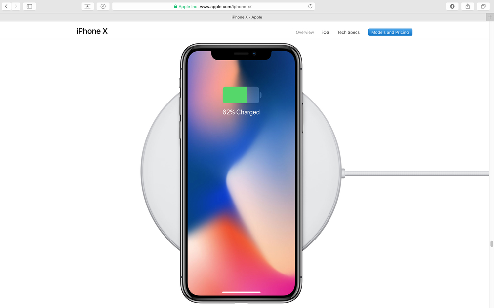wireless charging for iphone x 