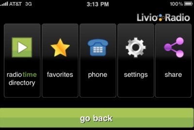 Livio Car Internet: radio app for car enthusiasts 