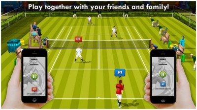 Motion Tennis for Apple TV - iPhone like a tennis racket 
