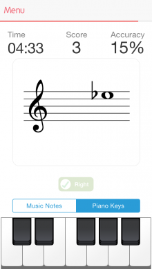 Music Tutor - music trainer for iPhone