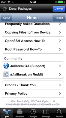 Unbound Jailbreak for iOS 7 - instruction 