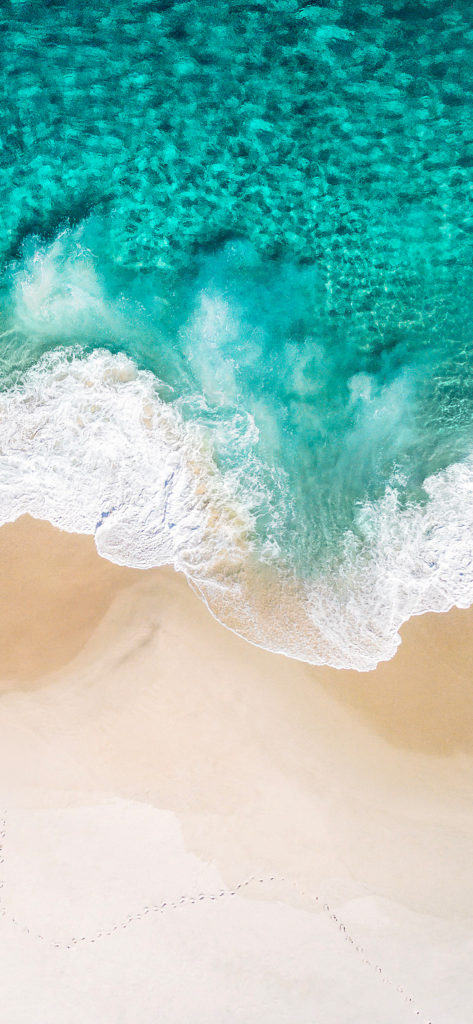 Wallpapers for iPhone X: Ocean 