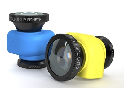 Olloclip introduced a set of interchangeable lenses for iPhone 5c