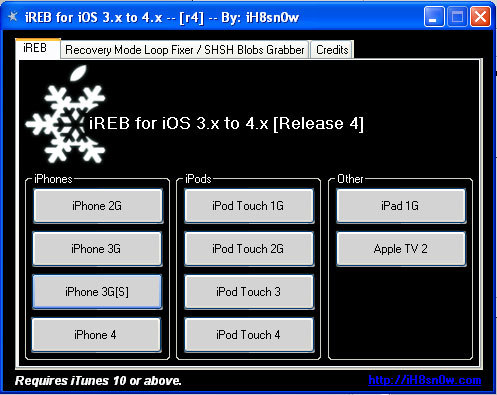 Untethered jailbreak 5.0 for 3GS, Bootrom, iReb, error 1600 and more 