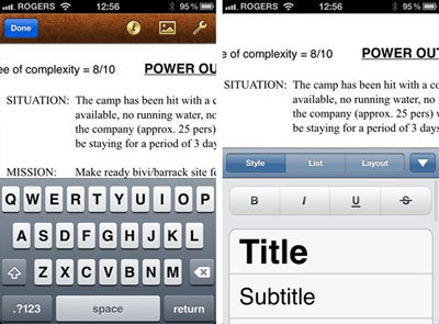 Pages: the best text editor for iPhone 