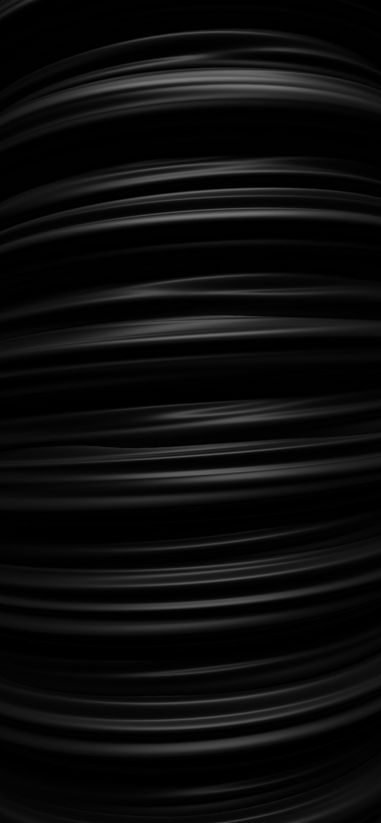 Perfect black.  A selection of stylish wallpapers for iPhone 
