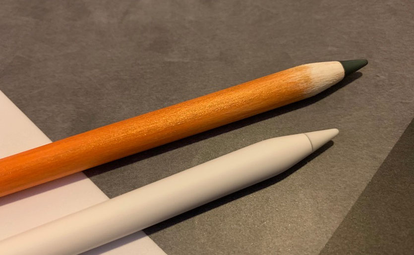 Turn Apple Pencil 2 into a regular pencil?  Why not! 