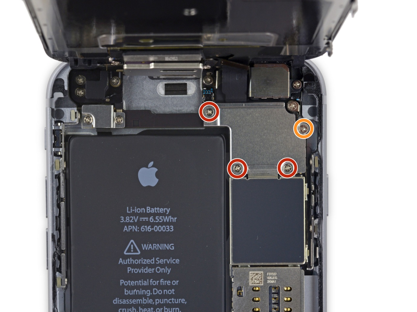 disassembly iphone 6s in pictures 