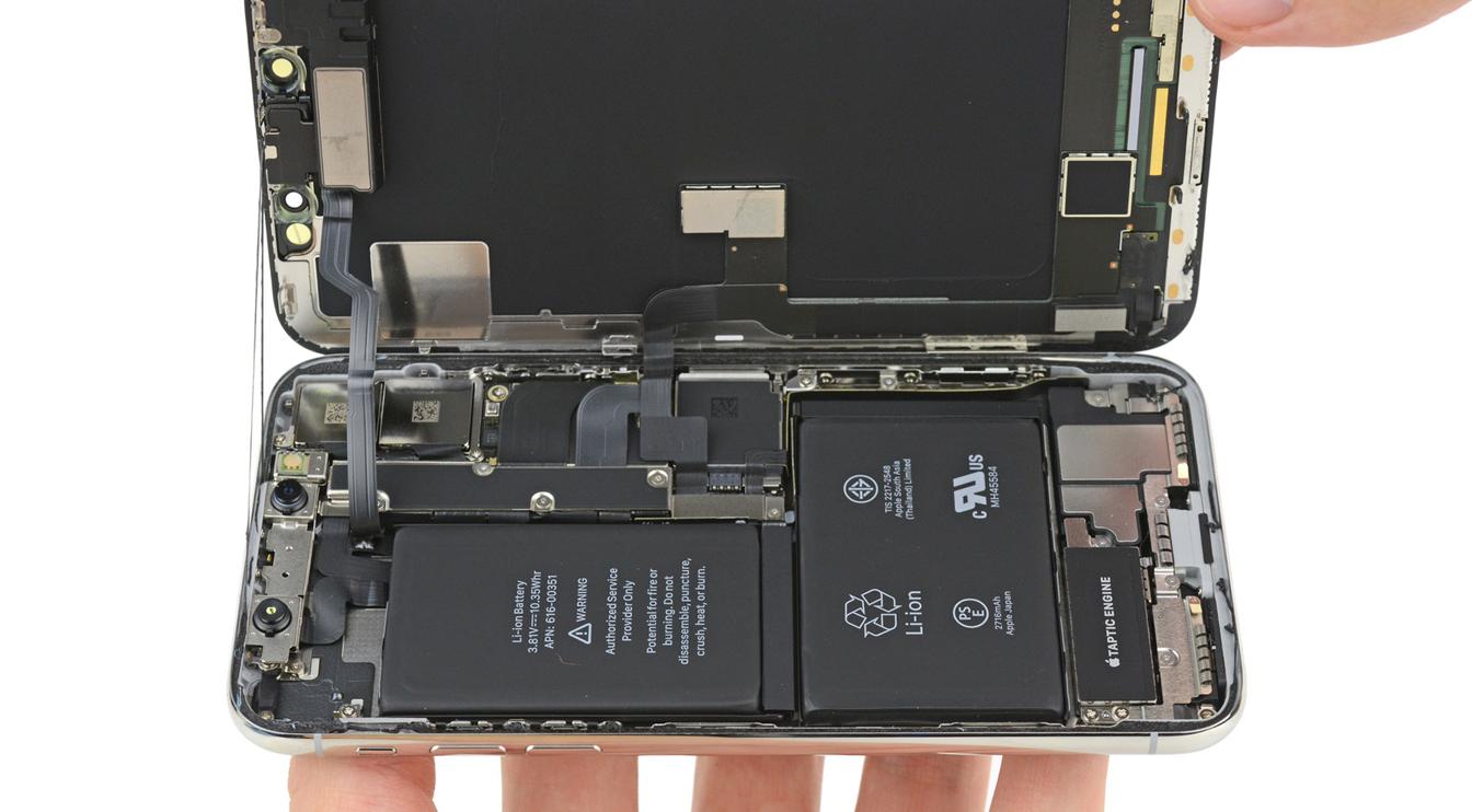 disassembly iphone x 