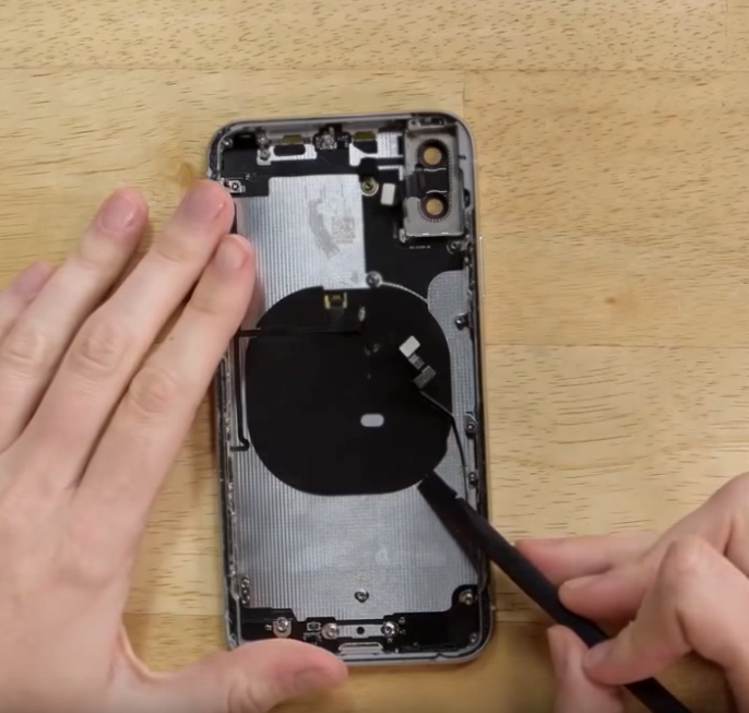 iphone x disassembly instruction: plate 
