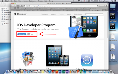 Developing iphone apps - registering with iOS Developer Program 