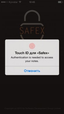 Safex - safe organizer