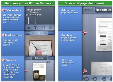 Scanner Pro 3.1: portable scanner in your pocket 