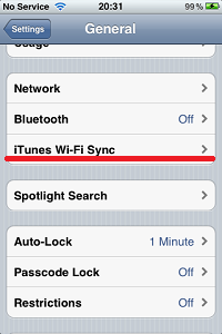 Sync iPhone and iPad with iTunes over Wi-Fi 