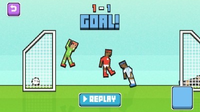 Soccer Physics - Tumbler soccer game