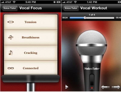 Voice Tutor - will teach you to sing